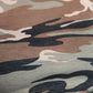 Camouflage V-Hem Crop Top with Legging Set